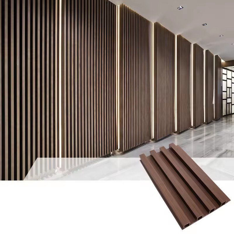 3D Wood Plastic Composite Wall Panel